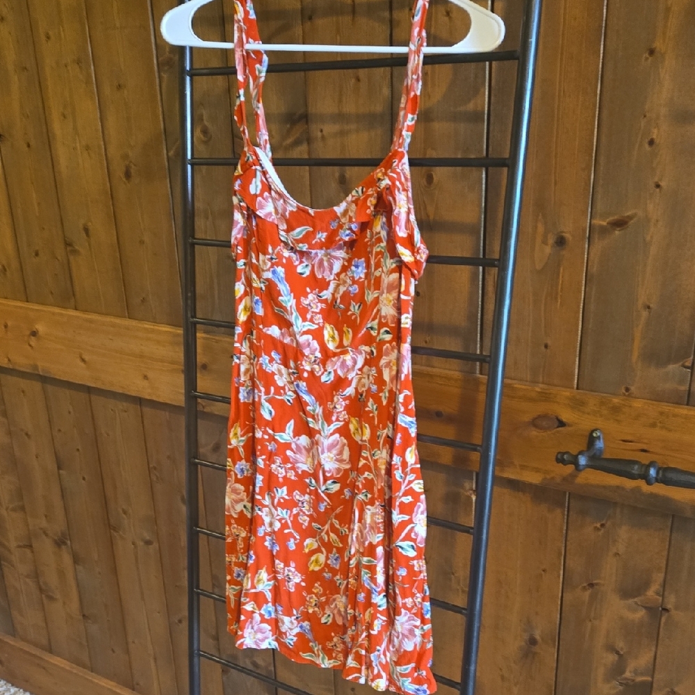 Astr Vibrant Red Dress